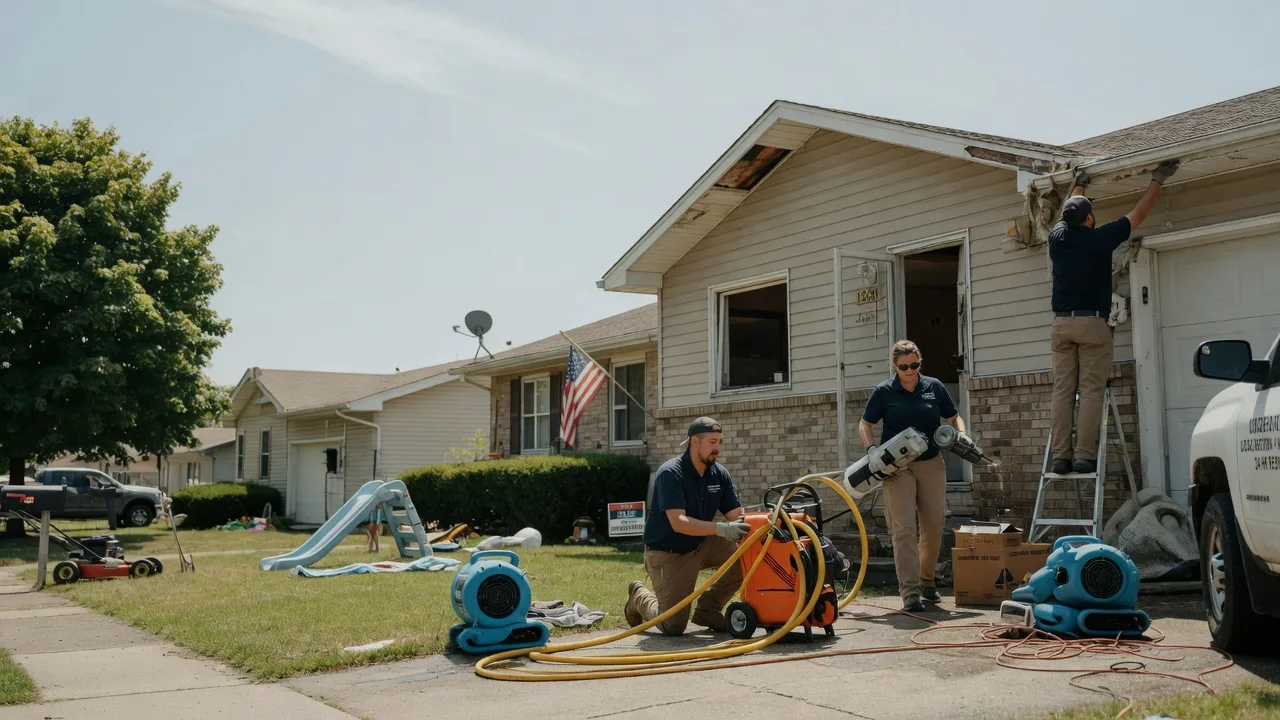 Water Damage Restoration in Evans, WV near me